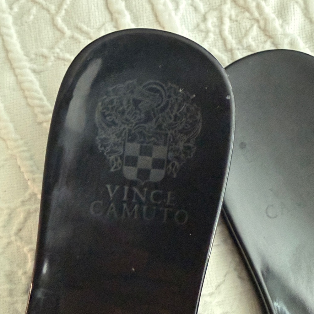 Vince Camuto tortoise shell slides Sz 8M - Picture 5 of 5